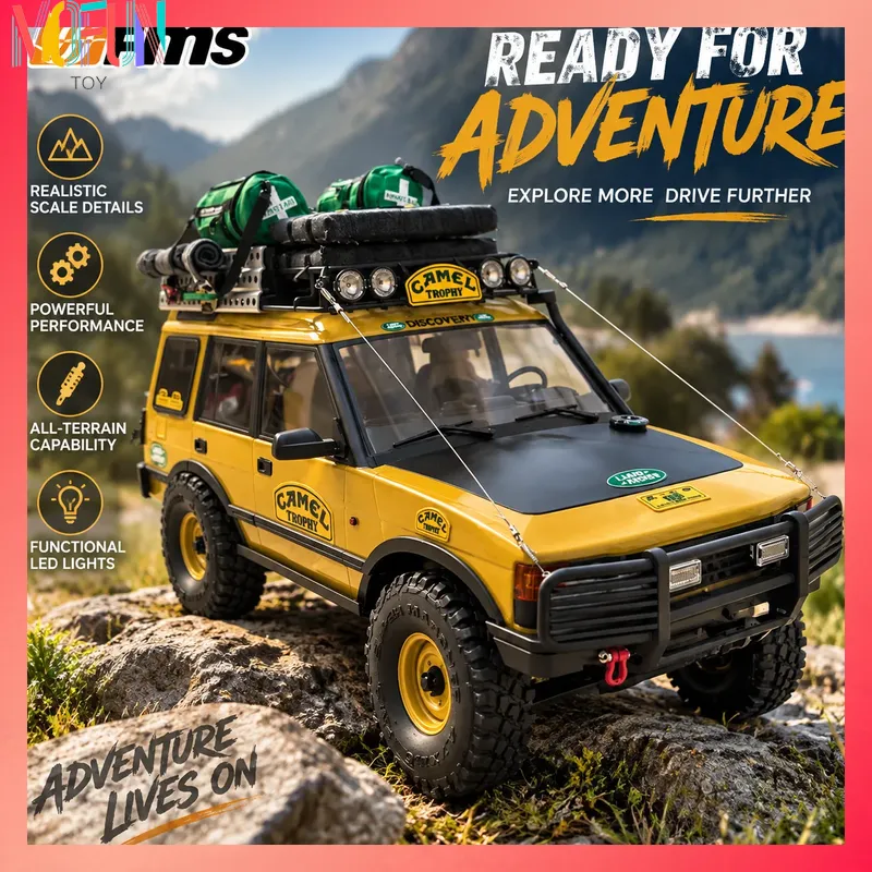 Rc Hobby Land - FCX10, Model Hobi Off-Road Skala 1/10,