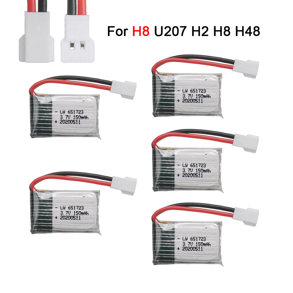 Hobby Rc Quadcopters & Multirotors - Baterai Drone RC Lipo 3.7V 150Mah