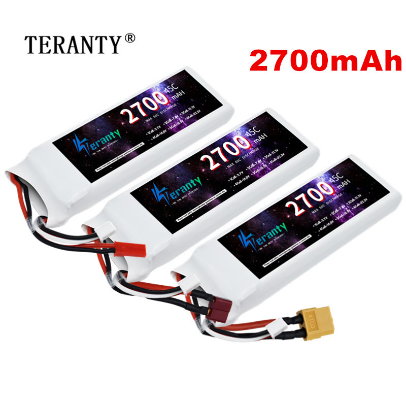 Rc Hobby Model - 1/3 buah 2S 7.4V baterai Lipo