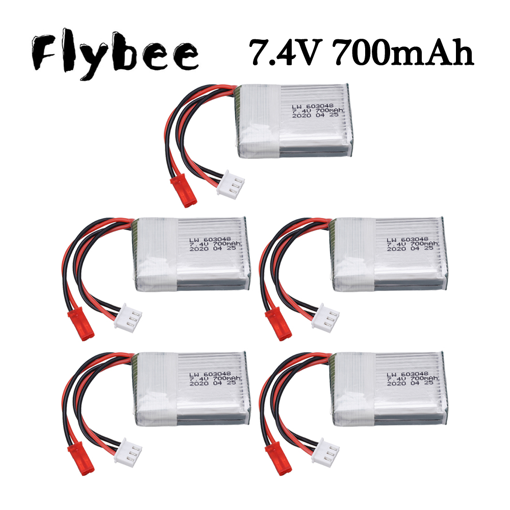 Rc Hobby Rc - Baterai Lipo 7.4V 700mAh 25c untuk