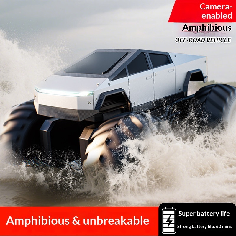 Mobil RC Amfibi 4DRC 4-WD, Mod - Rc Hobby Land ulasan dan harga