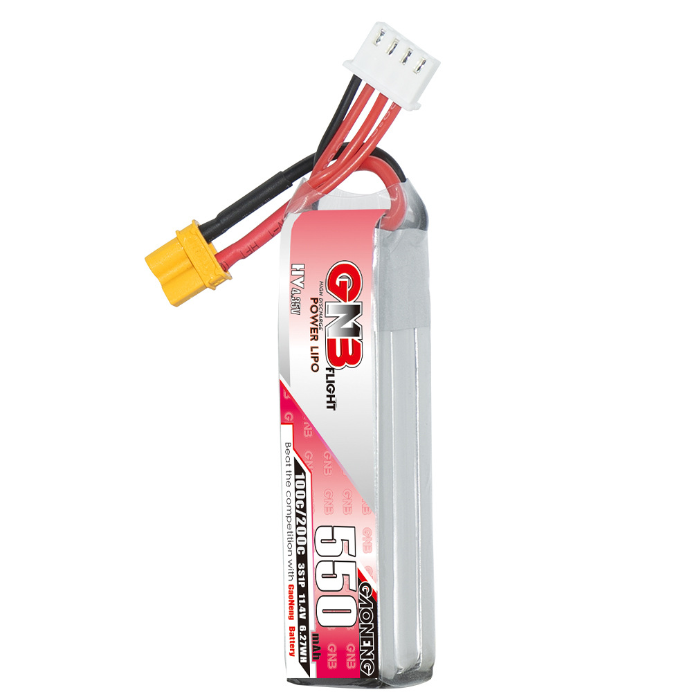 GNB HV 11.4V 550MAh 100C/200C  - Fpv Racing Quadcopter ulasan dan harga