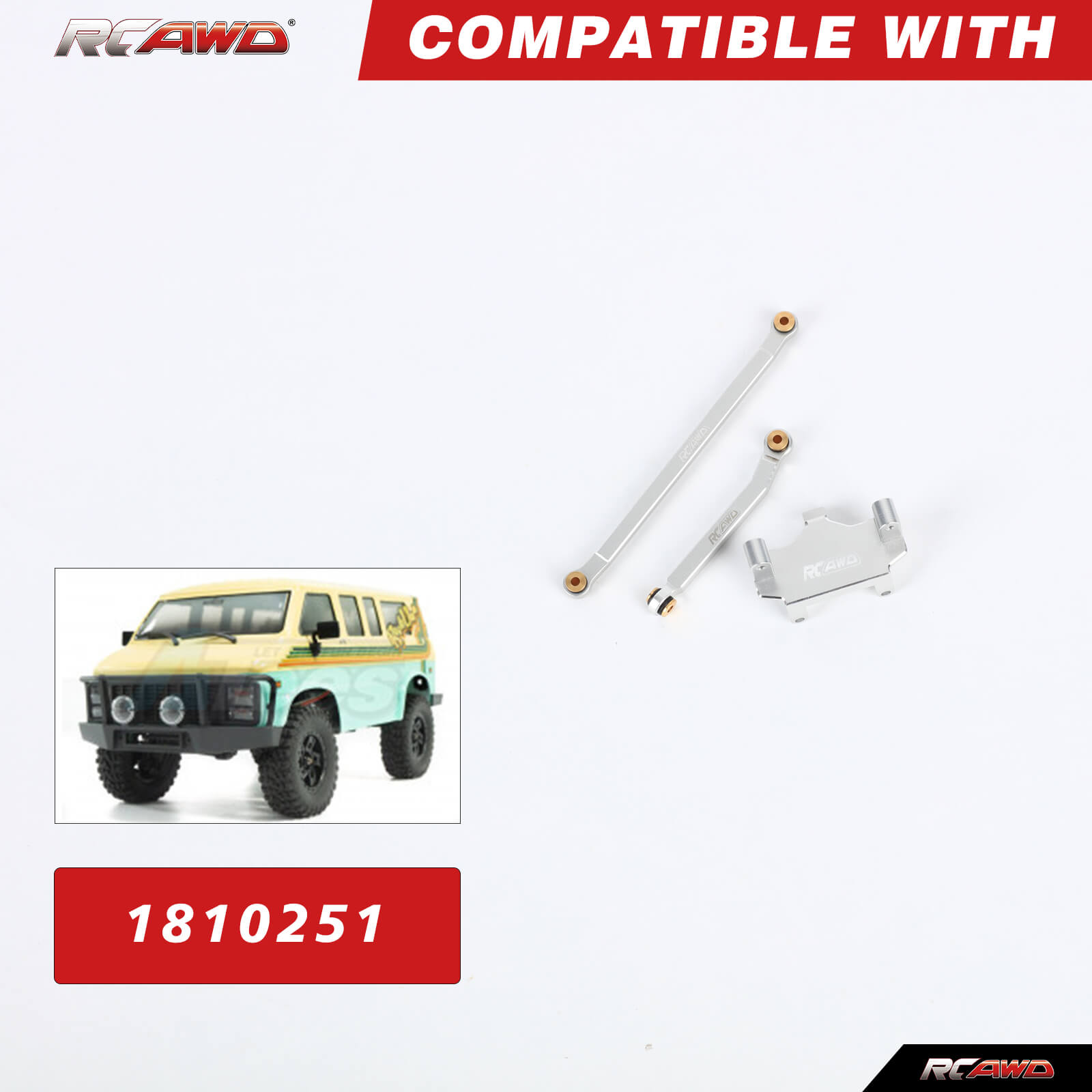 RCAWD logam campuran CR18P Ser - Rc Hobby Warehouse ulasan dan harga