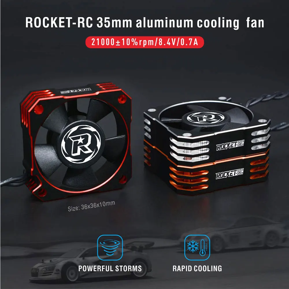 ROCKET-RC 30Mm 35Mm 40Mm 50Mm  - Brushless Motor 3650 ulasan dan harga