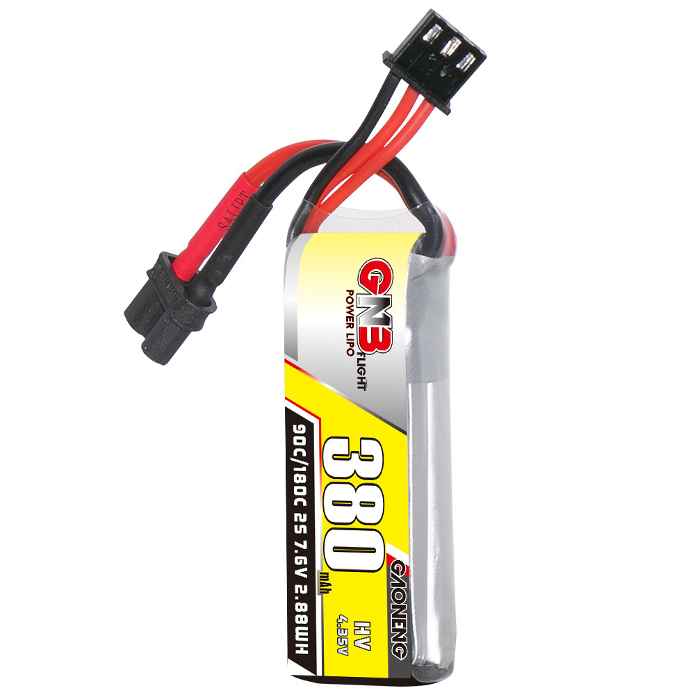 Baterai Lipo GNB 2S 7.6V 380mA - Fpv Racing Quadcopter ulasan dan harga