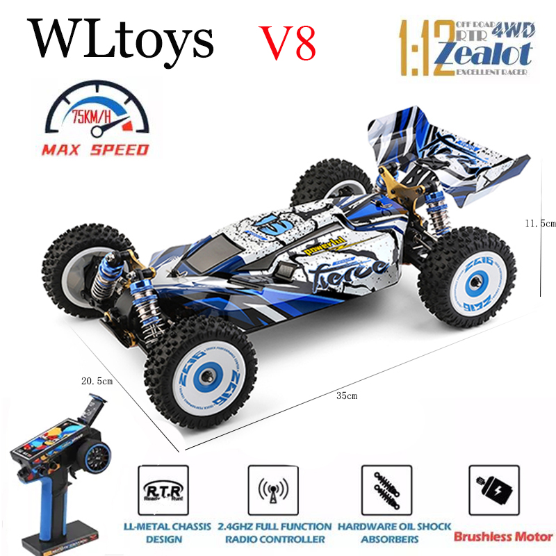WLtoys mobil RC 124017, mainan - Rc Hobby Toucan ulasan dan harga