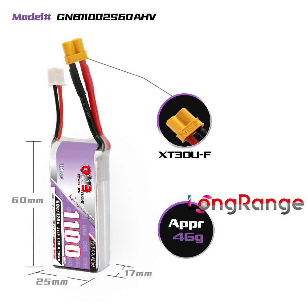 GNB Drone balap panjang, suku  - Fpv Racing Quadcopter ulasan dan harga