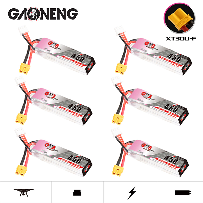 GNB baterai LiPo HV 2S 7.6V 45 - Fpv Racing Quadcopter ulasan dan harga
