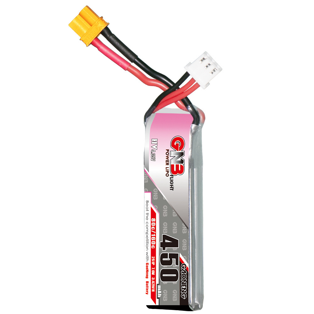 GNB baterai LiPo HV 2S 7.6V 45 - Fpv Racing Quadcopter ulasan dan harga