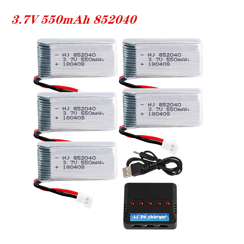 3.7V 550mAh 25C Lipo baterai 8 - Hobby Rc Quadcopters & Multirotors ulasan dan harga